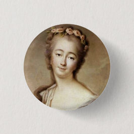 Portrait von Madame du Barry Button