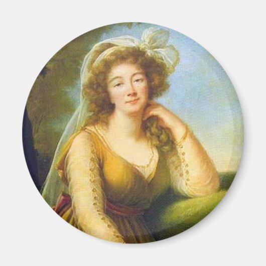 Portrait von Madame du Barry Magnet (Vorne)