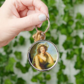 Portrait von Madame du Barry Schlüsselanhänger (Hand)
