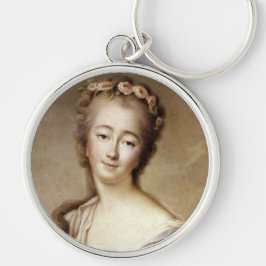 Portrait von Madame du Barry Schlüsselanhänger