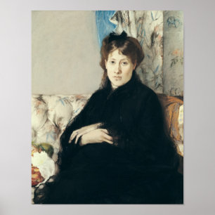 Portrait von Madame Edma Pontillon 1871 Poster