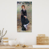 Portrait von Madame Edouard Pailleron, 1879 Poster (Küche)