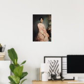 Portrait von Madame F, 1850-51 Poster (Heimbüro)