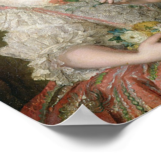 Portrait von Madame Louise de France Poster (Ecke)