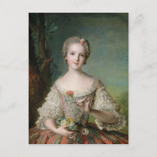 Portrait von Madame Louise de France Postkarte