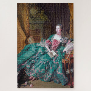 Portrait von Madame Pompadour, Boucher Puzzle