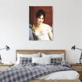 Portrait von Madame Recamier Leinwanddruck (Insitu (Schlafzimmer))