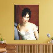 Portrait von Madame Recamier Leinwanddruck (Insitu (Wohnzimmer))