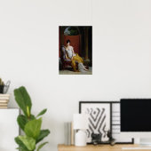 Portrait von Madame Recamier Poster (Heimbüro)