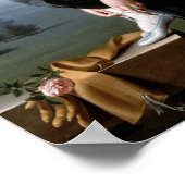 Portrait von Madame Soustra. Marie-denise Villers Poster (Ecke)