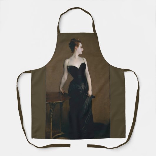 Portrait von Madame X (Madame Gautreau) von Sargen Schürze (Vorderseite)