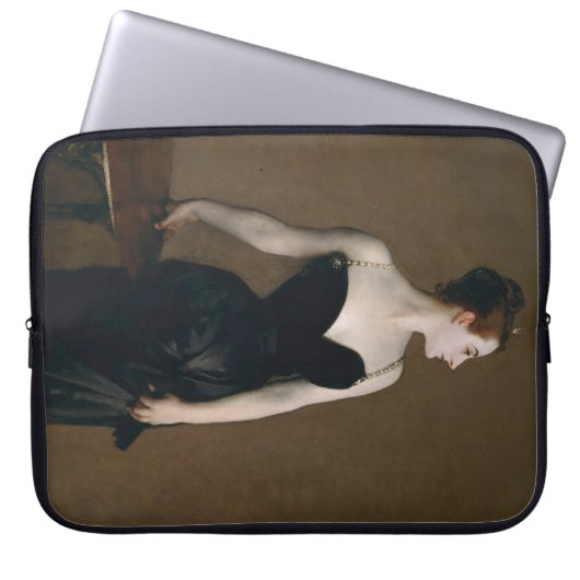 Portrait von Madame X von John Singer Sargent, 188 Laptopschutzhülle (Vorderseite)