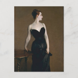 Portrait von Madame X von John Singer Sargent, 188 Postkarte