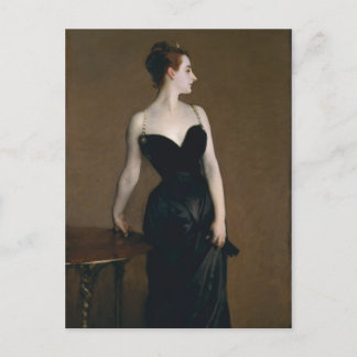 Portrait von Madame X von John Singer Sargent, 188 Postkarte