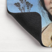 Portrait von Maddalena Doni von Raphael Sanzio Mousepad (Ecke)