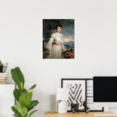 Portrait von Madeleine Reclus, 1902 Poster (Heimbüro)