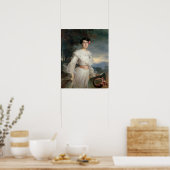 Portrait von Madeleine Reclus, 1902 Poster (Küche)