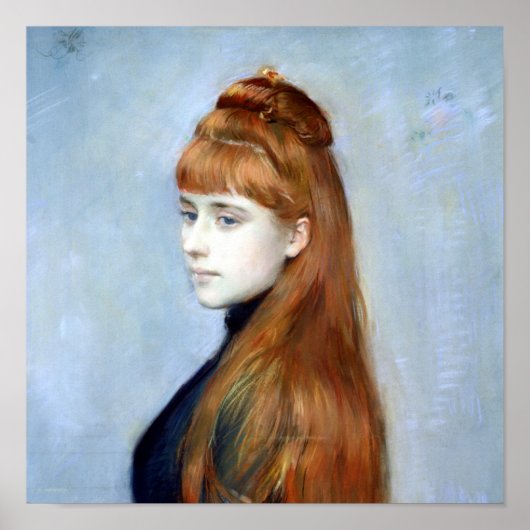 Portrait von Mademoiselle Alice Guerin Poster (Vorne)