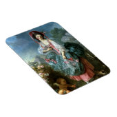 Portrait von Mademoiselle Guimard als Terpsichore, Magnet (Rechte Seite)