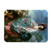 Portrait von Mademoiselle Guimard als Terpsichore, Magnet (Horizontal)