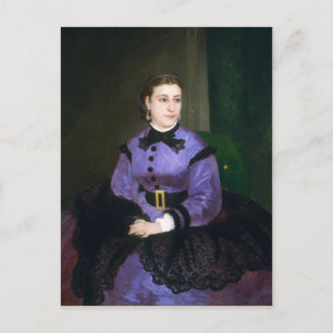 Portrait von Mademoiselle Sicot Auguste Renoir Postkarte