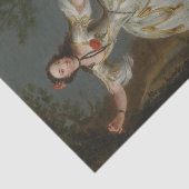 Portrait von Mademoiselle Violette, Edward Haytley Seidenpapier (Ausschnitt)