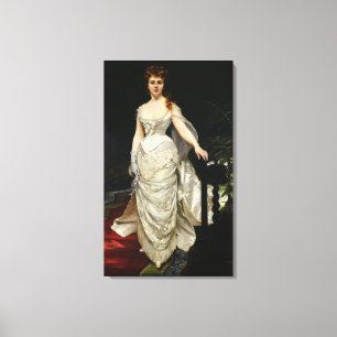 Portrait von Mademoiselle X, 1873 Leinwanddruck