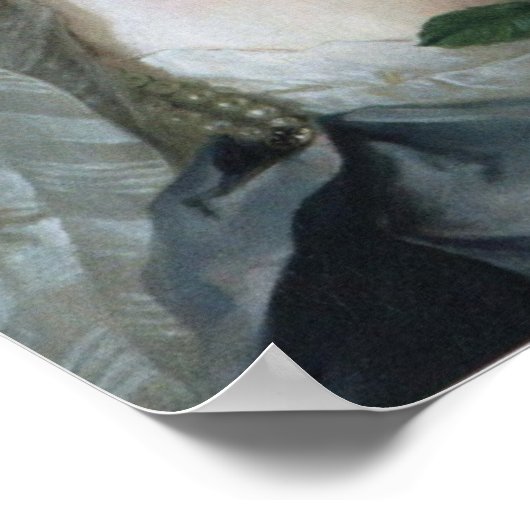 Portrait von Manon Balletti Poster (Ecke)