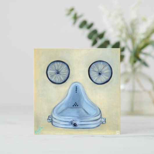 Portrait von Marcel Duchamp (Stehend Vorderseite)