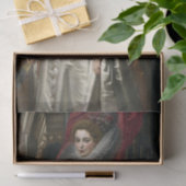 Portrait von Marchesa Brigida Spinola-Doria, Ruben Seidenpapier (Geschenk)