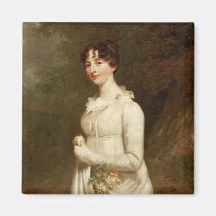 Portrait von Marcia. B. Fox Magnet