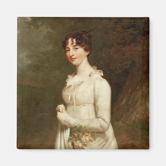 Portrait von Marcia. B. Fox Magnet (Vorne)