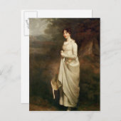 Portrait von Marcia. B. Fox Postkarte (Vorne/Hinten)