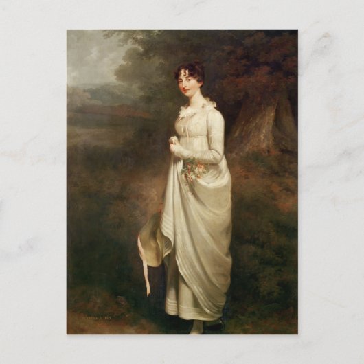 Portrait von Marcia. B. Fox Postkarte (Vorderseite)