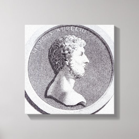 Portrait von Marcus Aurelius Leinwanddruck (Vorderseite)