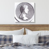 Portrait von Marcus Aurelius Leinwanddruck (Insitu (Schlafzimmer))