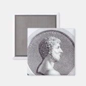 Portrait von Marcus Aurelius Magnet (Vorderseite/Rückseite)