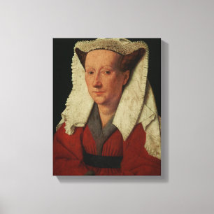 Portrait von Margaret van Eyck, 1439 Leinwanddruck