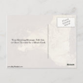 Portrait von Maria Bicknell, von John Constable Postkarte (Rückseite)