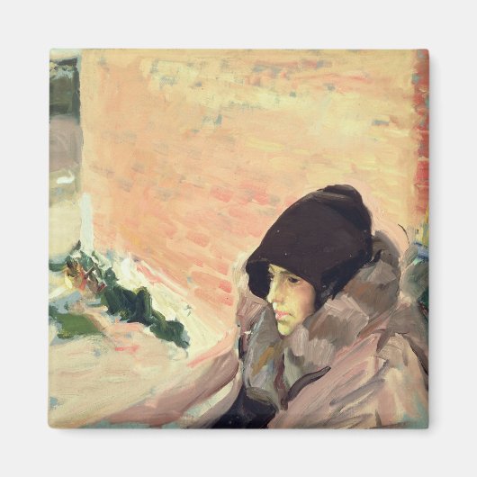 Portrait von Maria Convalescing Magnet (Vorne)