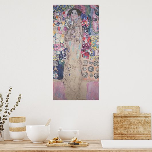 Portrait von Maria Munk Poster (Küche)