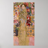 Portrait von Maria Munk von Gustav Klimt Poster (Vorne)