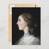 Portrait von Maria Teresa de Vallabriga Postkarte (Vorne/Hinten)