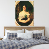 Portrait von Marianne Elisa Birch Leinwanddruck (Insitu (Schlafzimmer))