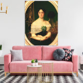 Portrait von Marianne Elisa Birch Leinwanddruck (Insitu (Wohnzimmer))