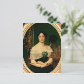 Portrait von Marianne Elisa Birch Postkarte (Stehend Vorderseite)