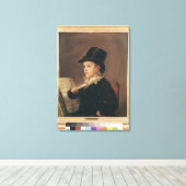 Portrait von Mariano Goya 1815-17 Leinwanddruck (Insitu (Holzboden))
