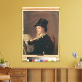 Portrait von Mariano Goya 1815-17 Leinwanddruck (Insitu (Wohnzimmer))
