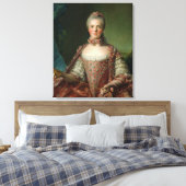 Portrait von Marie Adelaide 1756 Leinwanddruck (Insitu (Schlafzimmer))