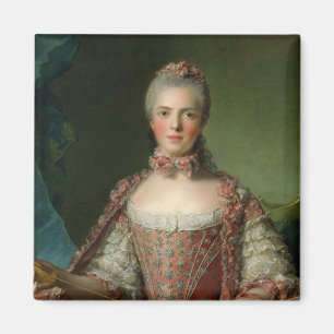Portrait von Marie Adelaide 1756 Magnet